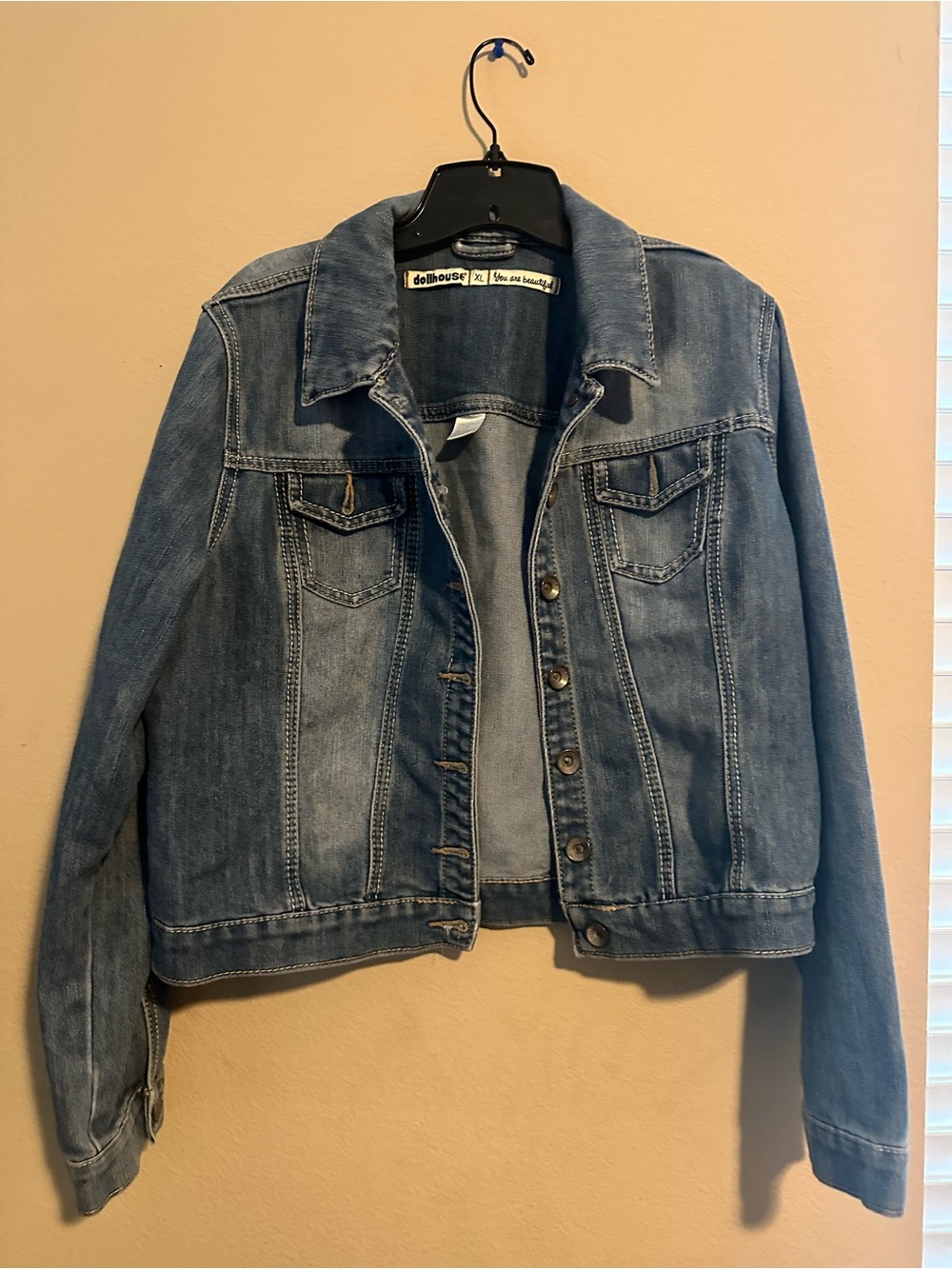 Dollhouse Light Blue Denim Jean Jacket